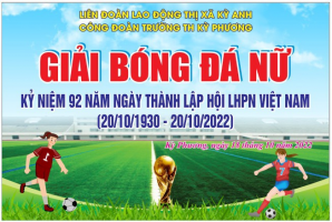 Công đoàn trường Tiểu học Kỳ Phương tổ chức các hoạt động chào mừng kỉ niệm 92 năm ngày thành lập Hội LHPN Việt Nam 20-10.